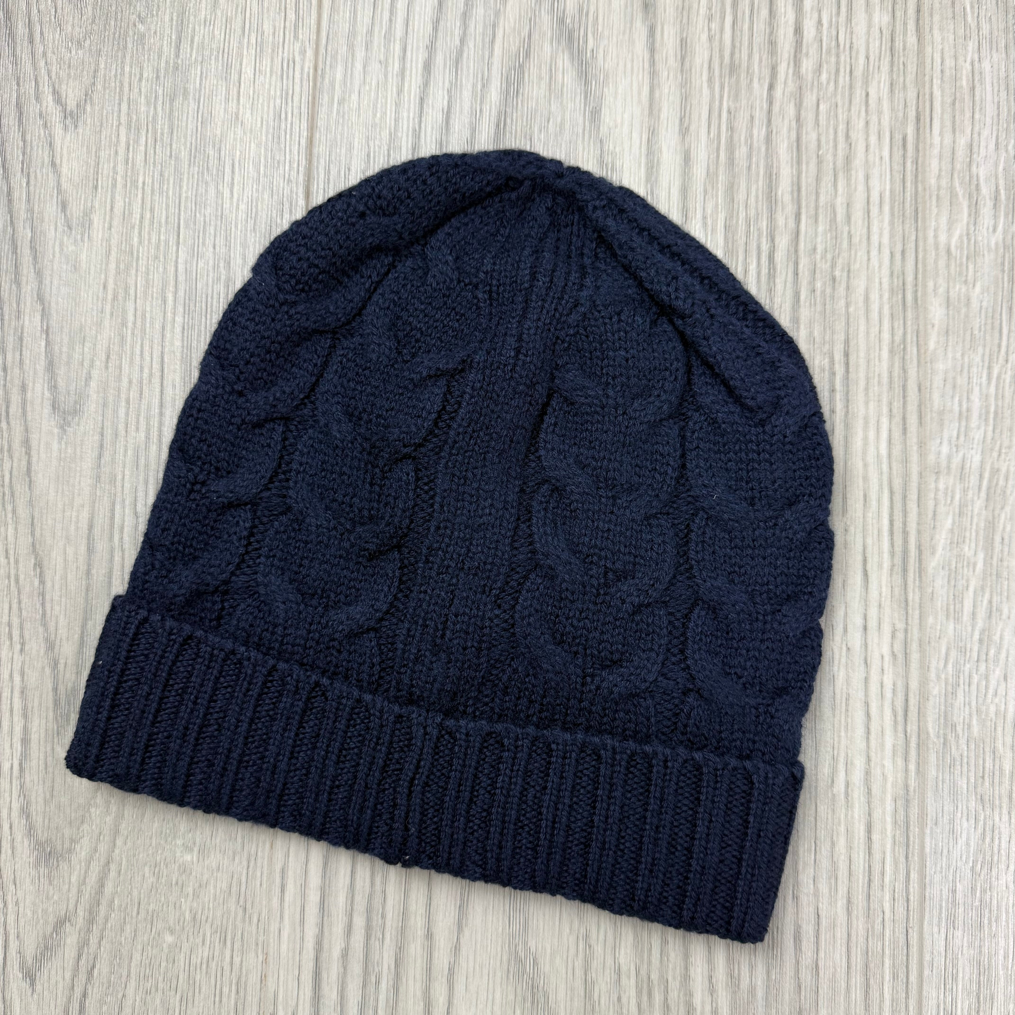Moncler Junior Knit Beanie - Navy