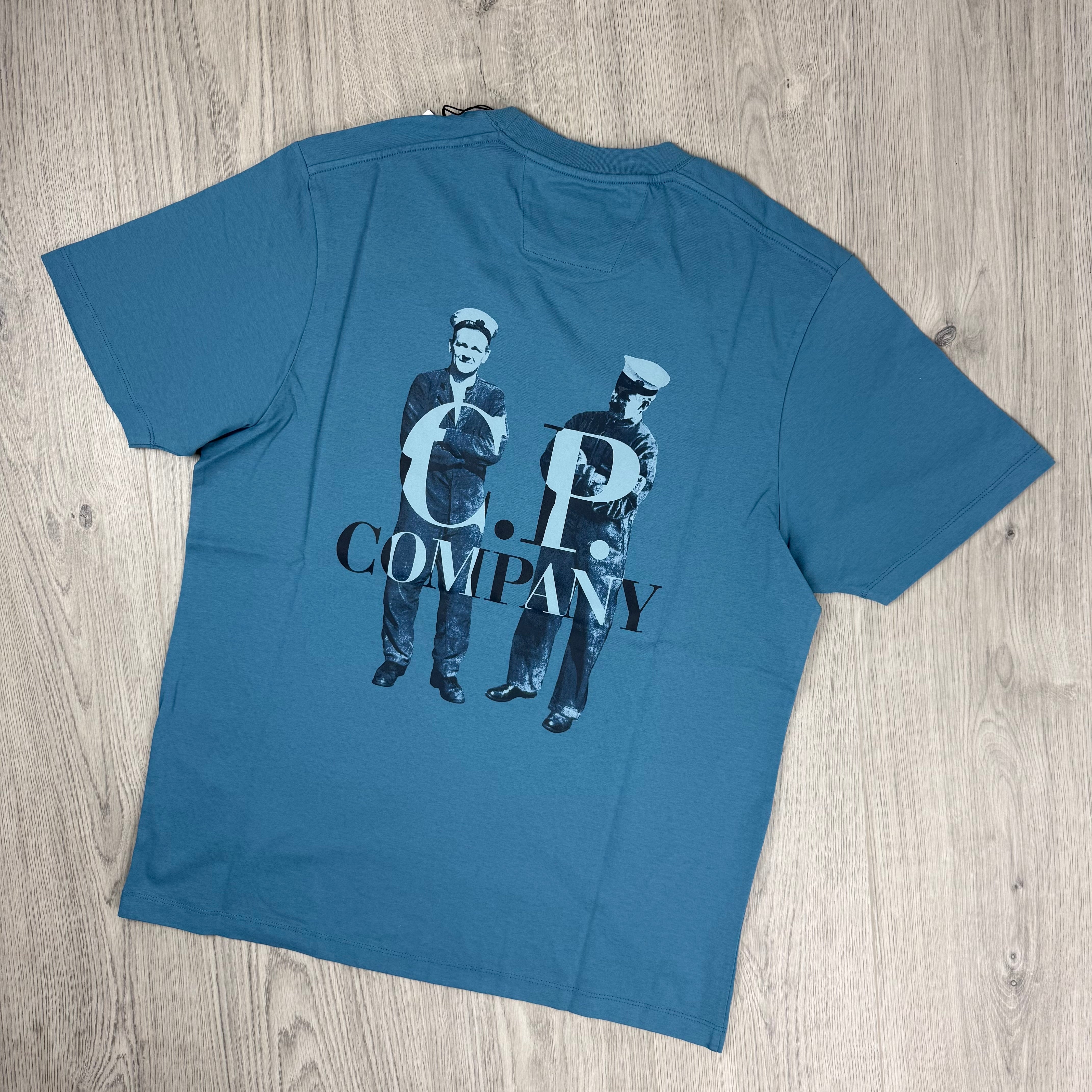 CP Company Sailor T-Shirt - Aegean Blue