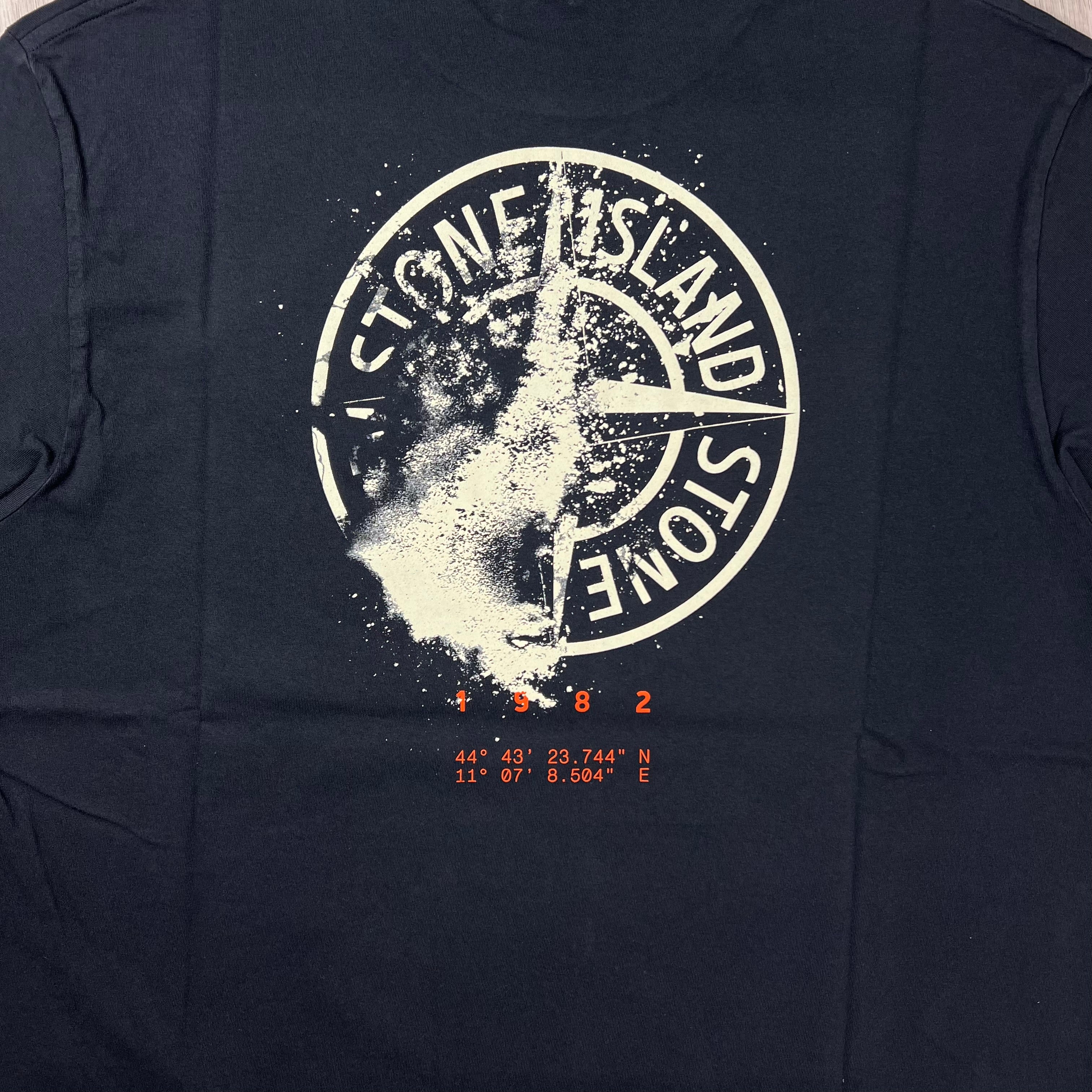 Stone Island 'Desert' T-Shirt - Navy