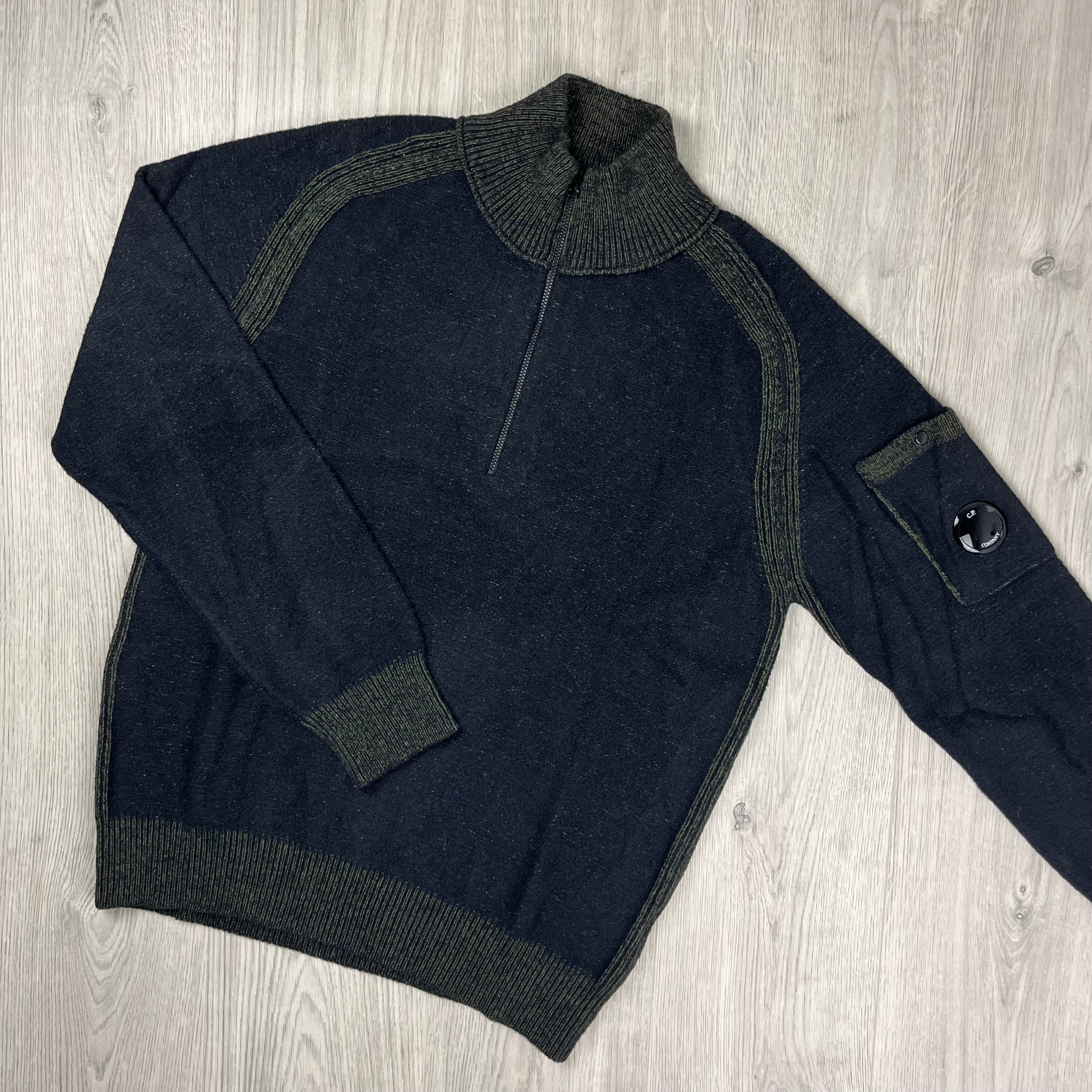 CP Company Knit Zip Fleece - Capers