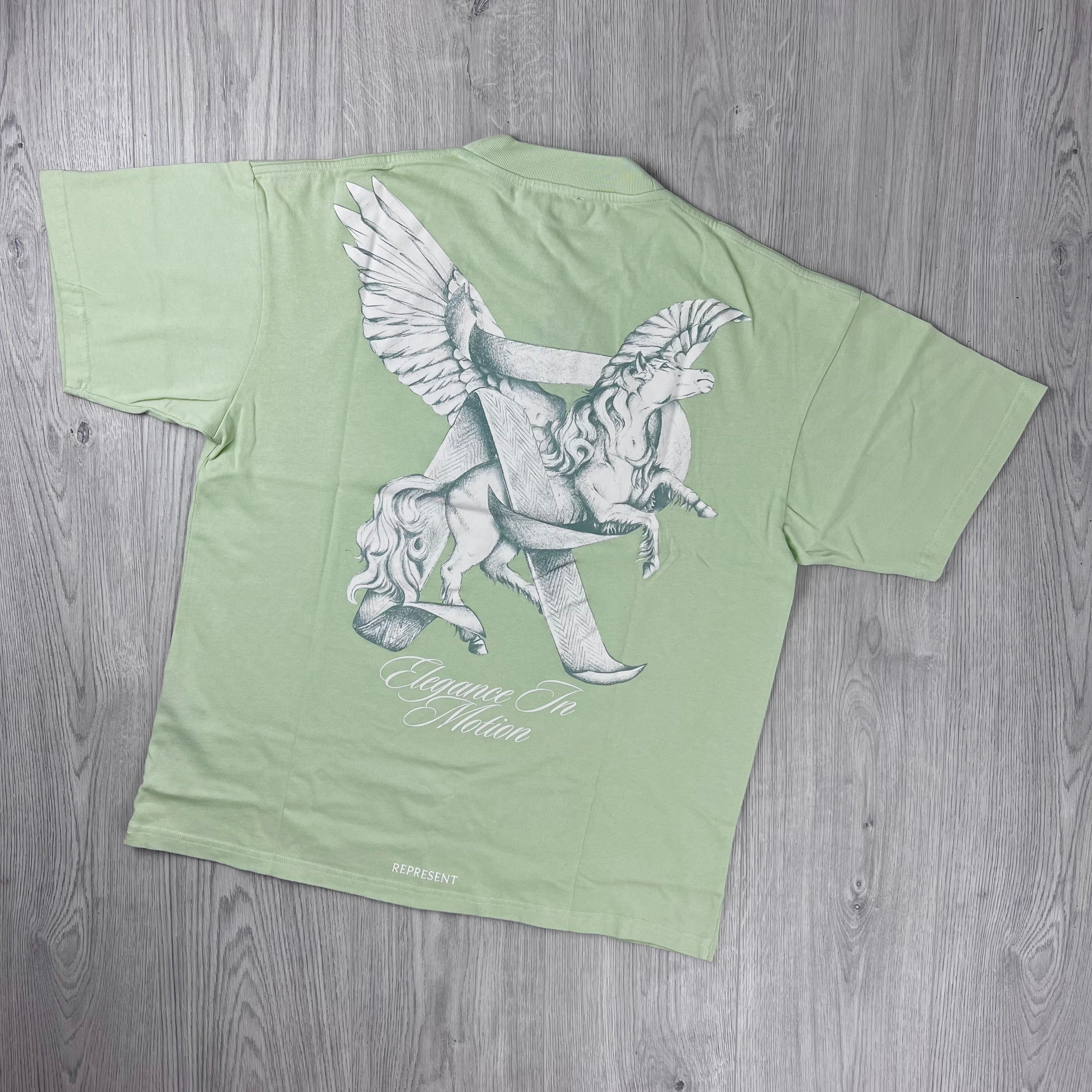 Represent 'Motion' T-Shirt -  Matcha