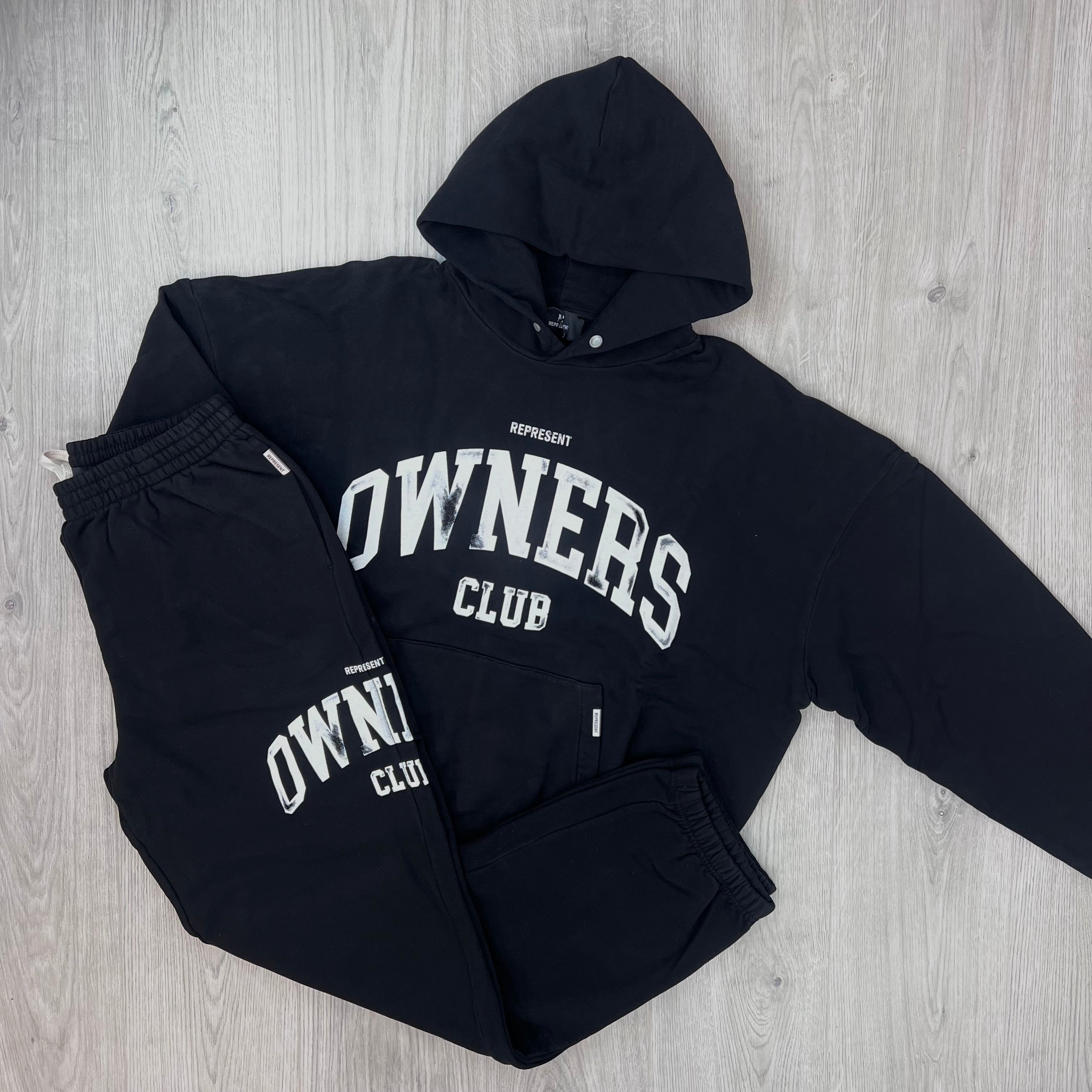 Represent 'Owners Club' Tracksuit - Black