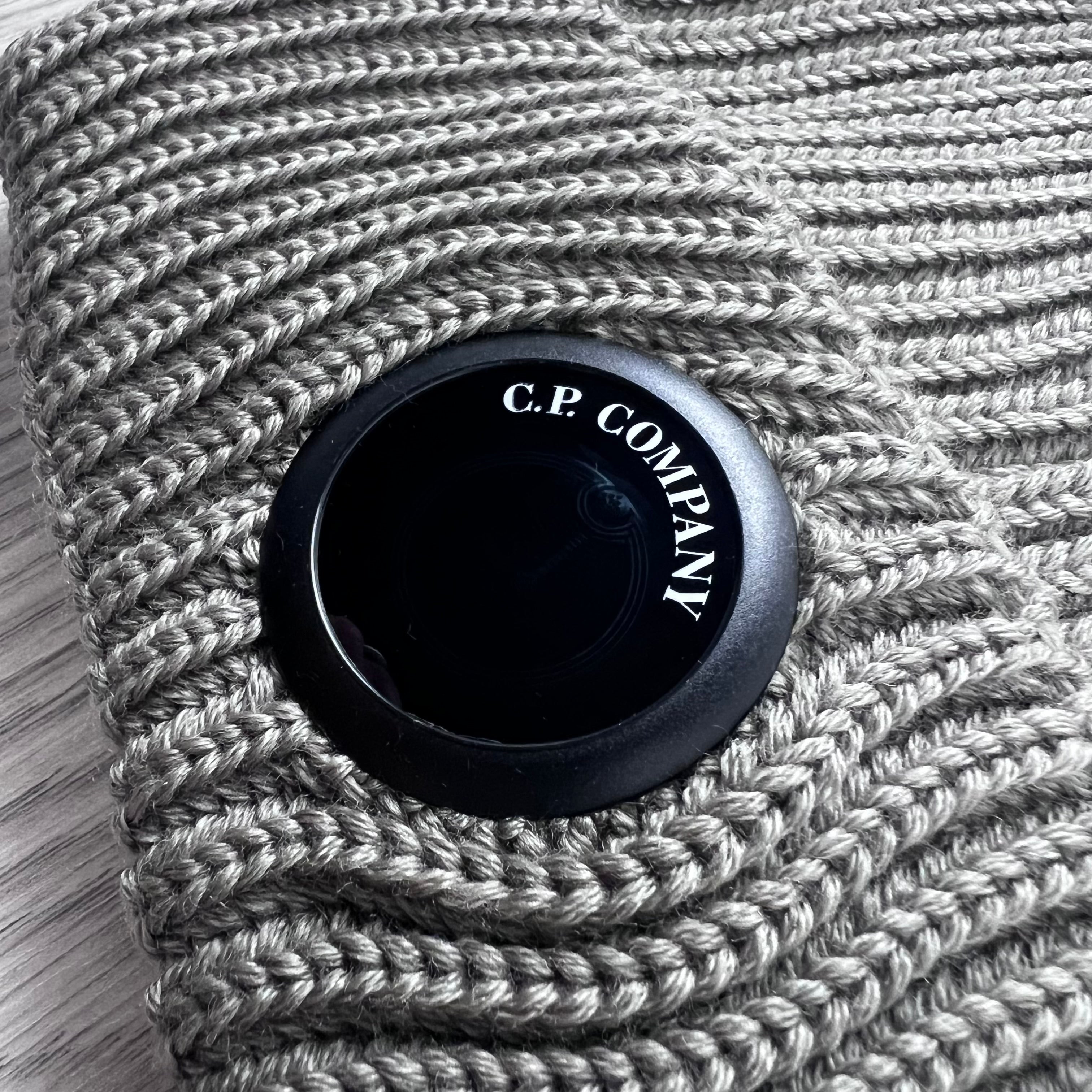 CP Company Lens Beanie - Fallen Rock