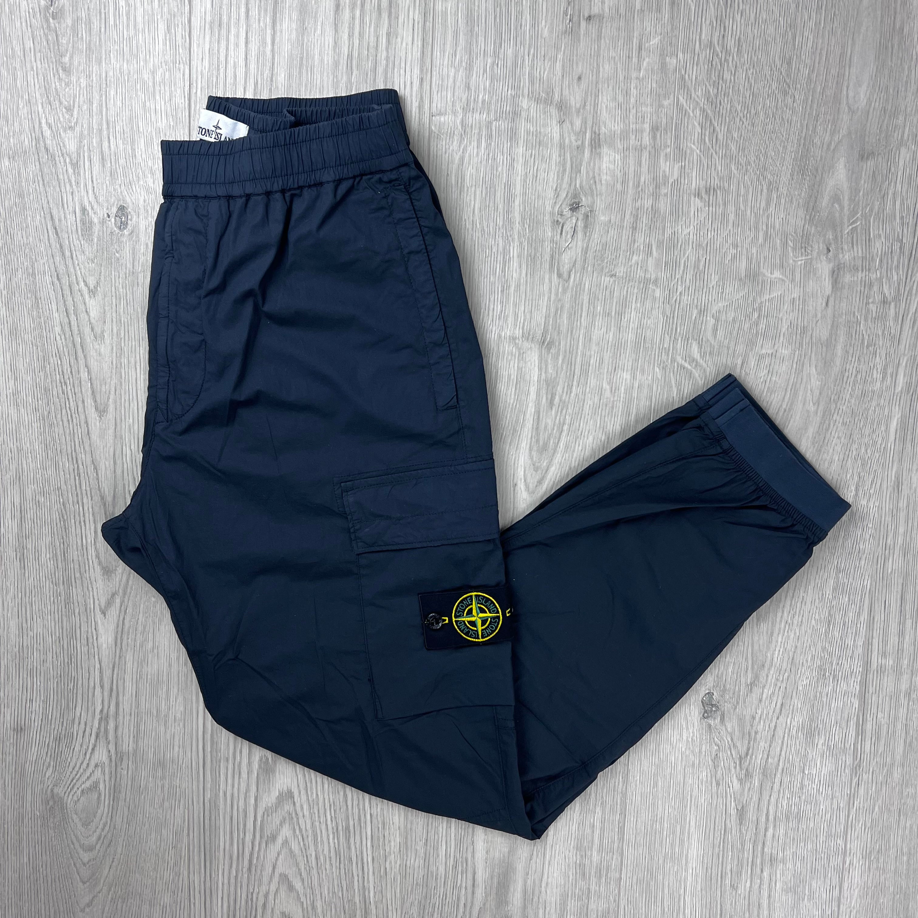 Stone Island Cargo Trousers - Navy