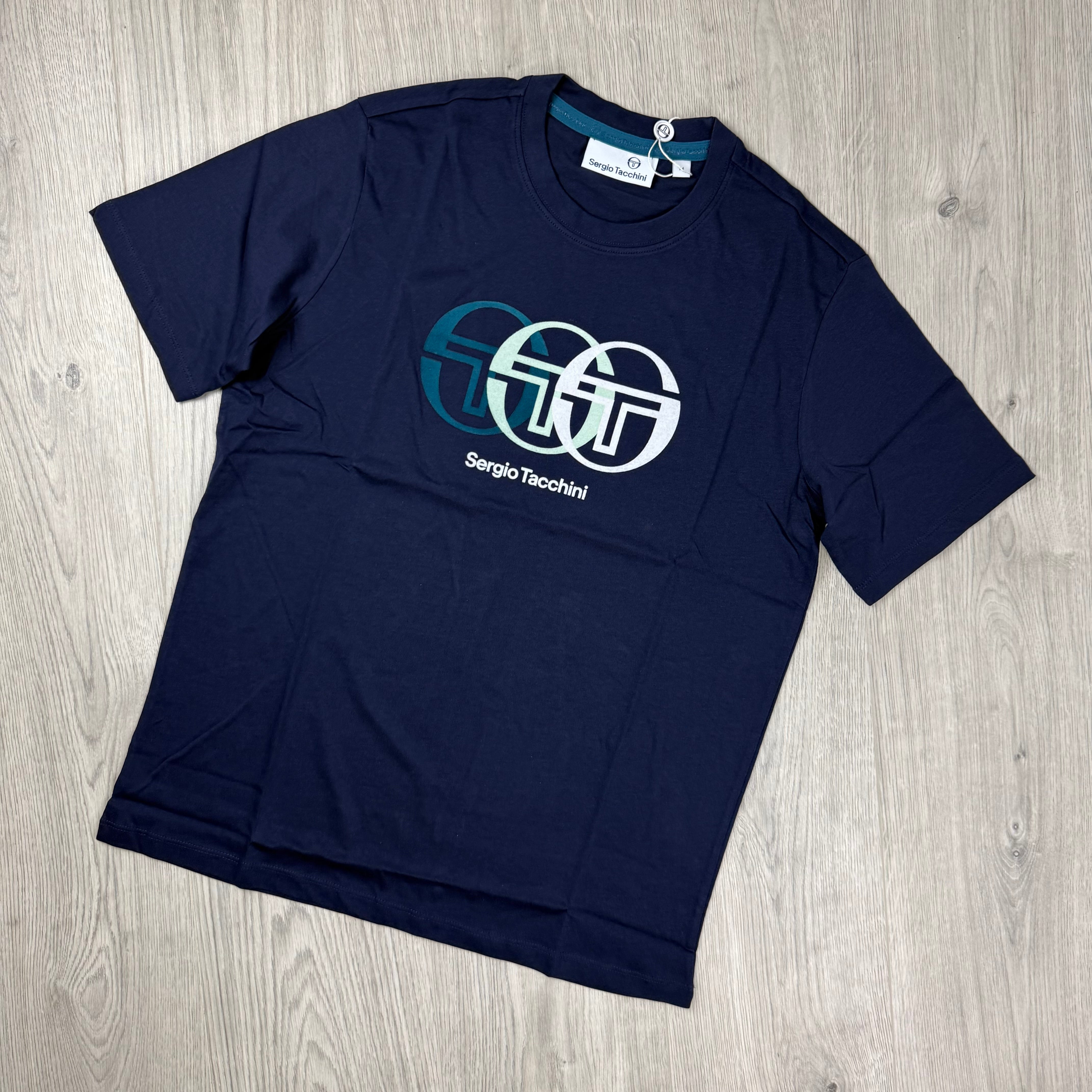 Sergio Tacchini 'Triade' T-Shirt - Navy