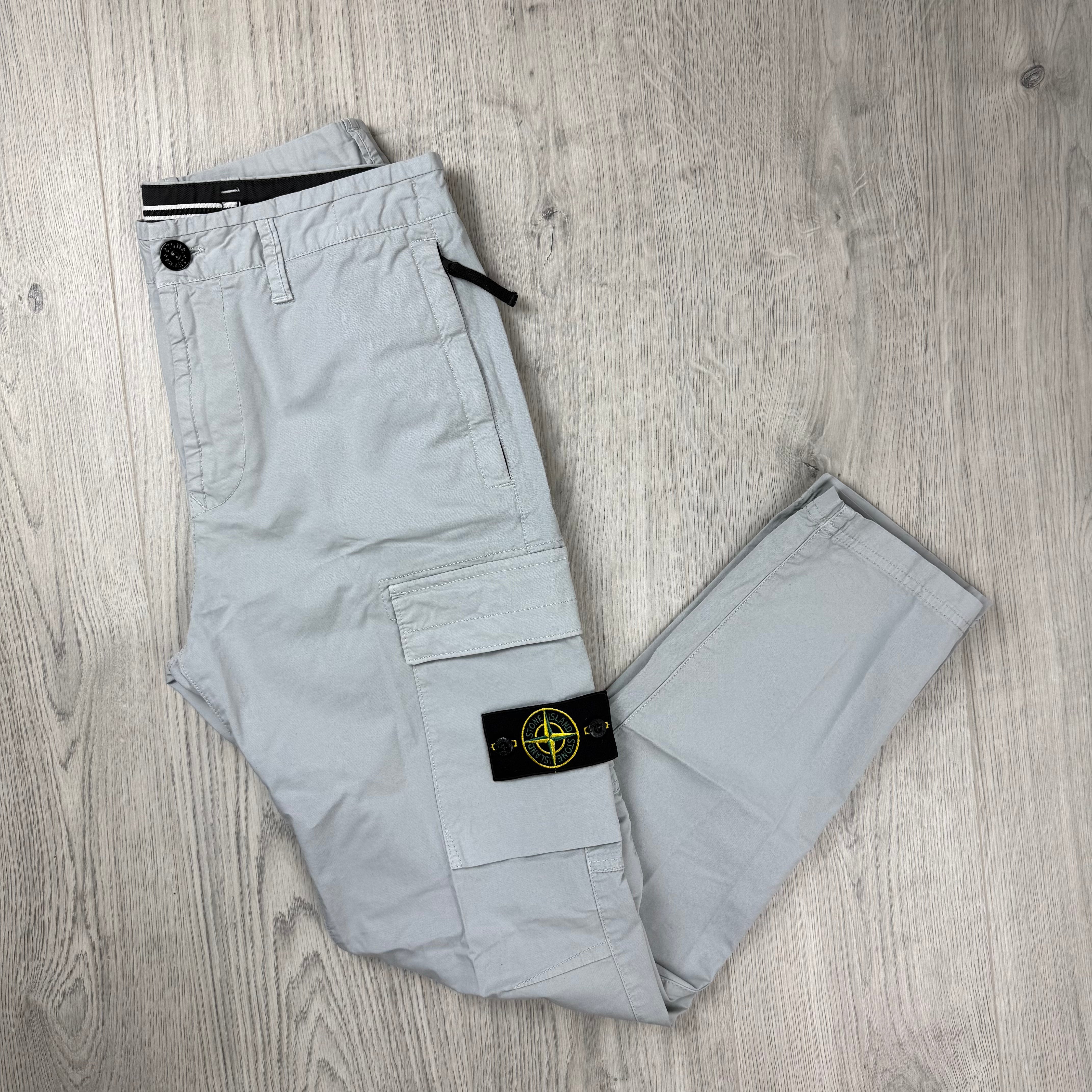 Stone Island Cargo Trousers - Grey