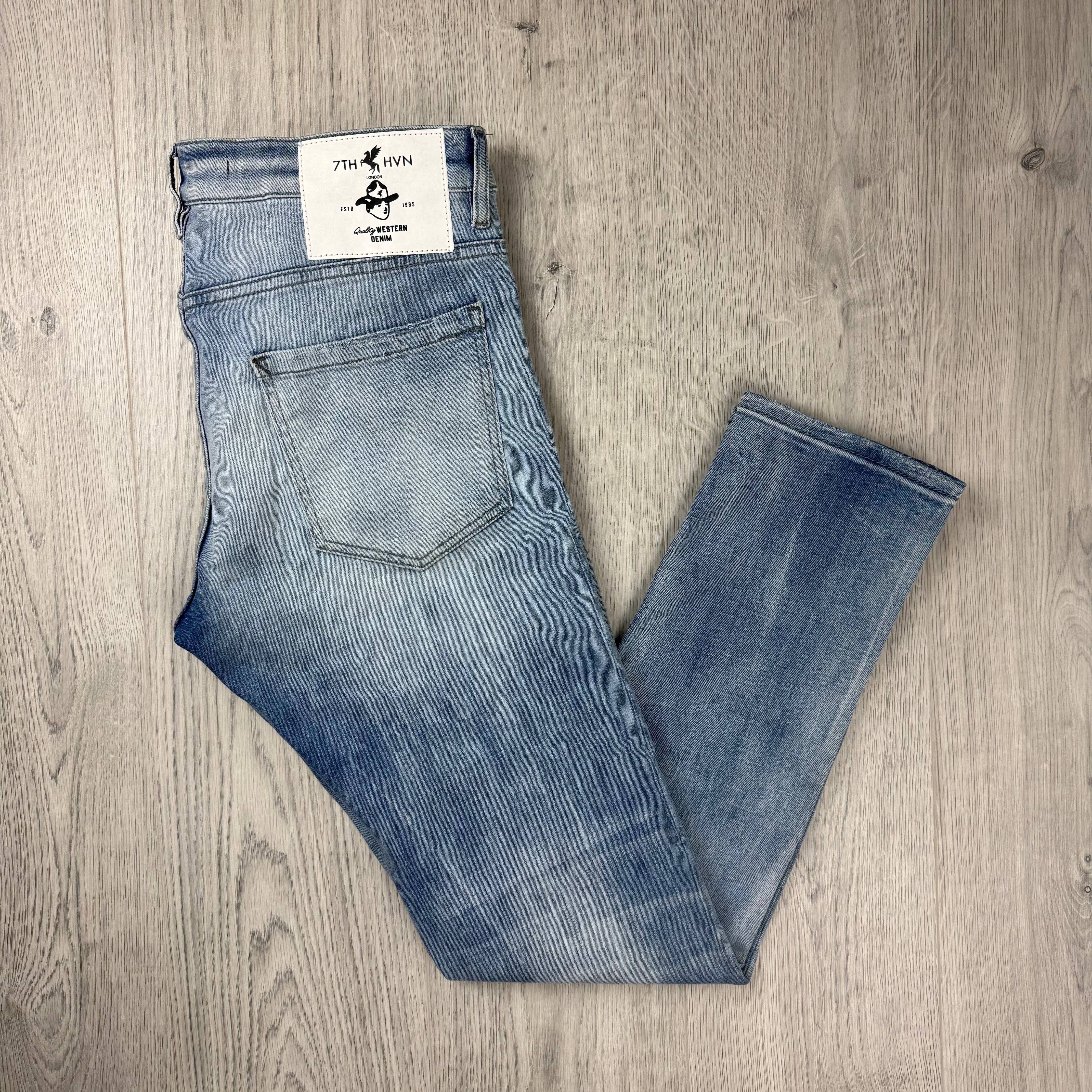7TH HVN Slim Jeans - Blue