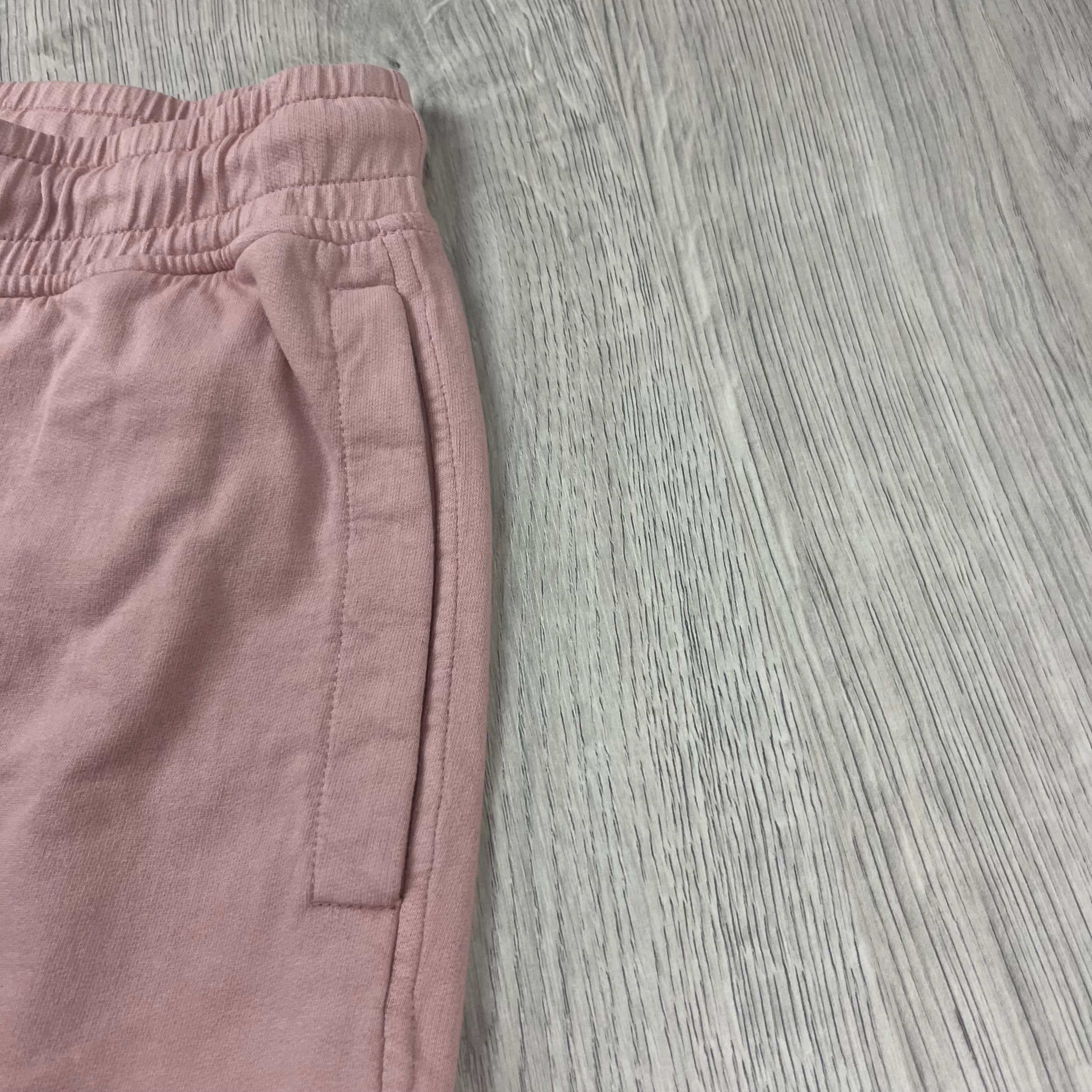 CP Company Light Fleece Jersey Shorts in Misty Rose. On sale at Open Attire.
