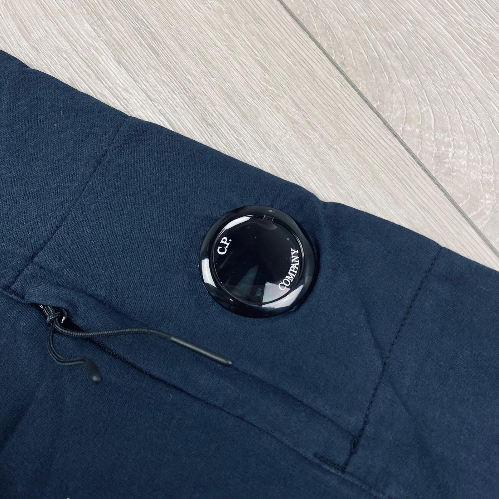 CP Company Light Fleece Hoodie - Navy